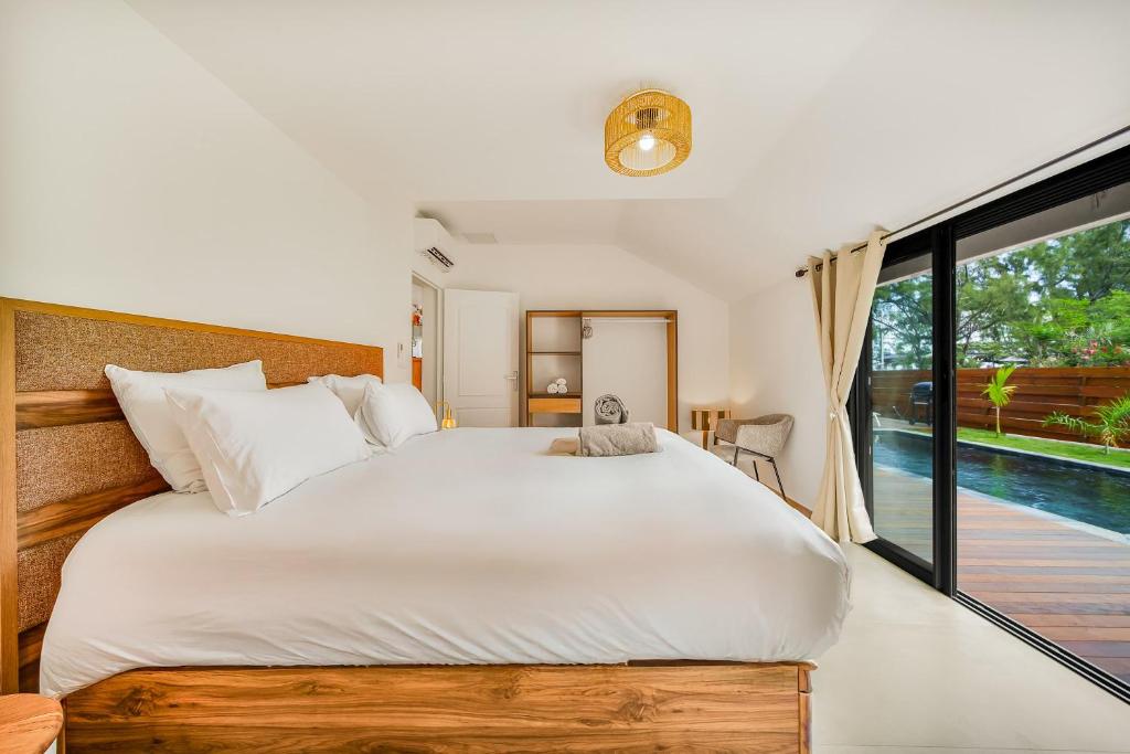 Suite parentale de la Villa Mahyra
